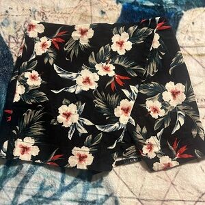 Hollister tropical skirt  size 0